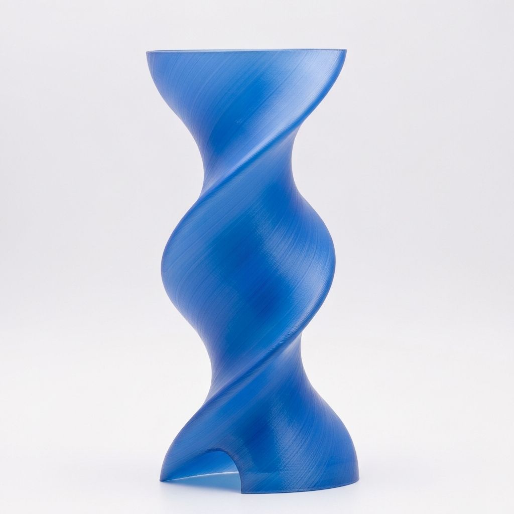 Twisted Spiral Vase - Free 3D printable model